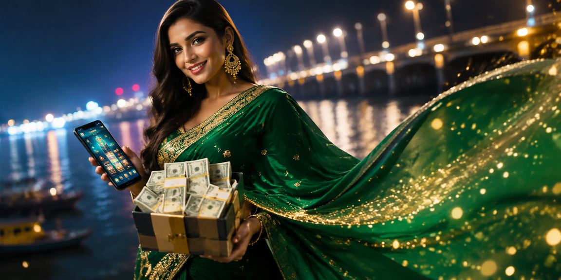 ময়মনসিংহে মোবাইল ক্যাসিনো গেমিং উপভোগরত একজন নারী